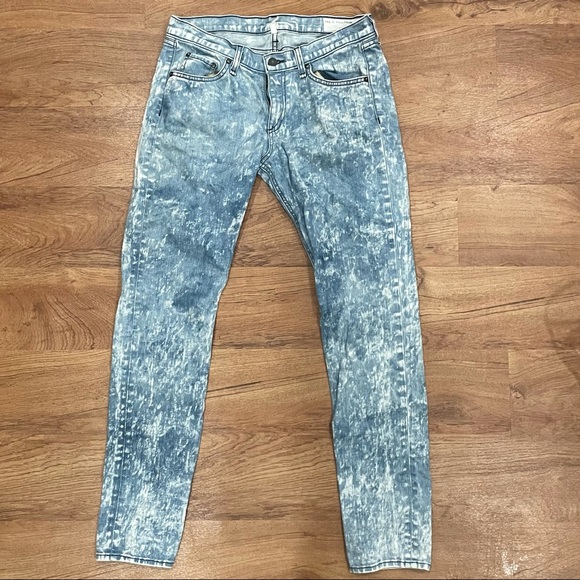 Rag & Bone light acid washed skinny jeans Size 29 - Picture 2 of 7
